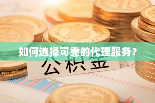 蒙山如何选择可靠的代理服务？