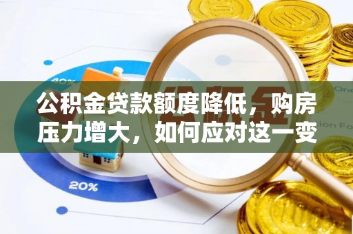 蒙山公积金贷款额度降低，购房压力增大，如何应对这一变化？