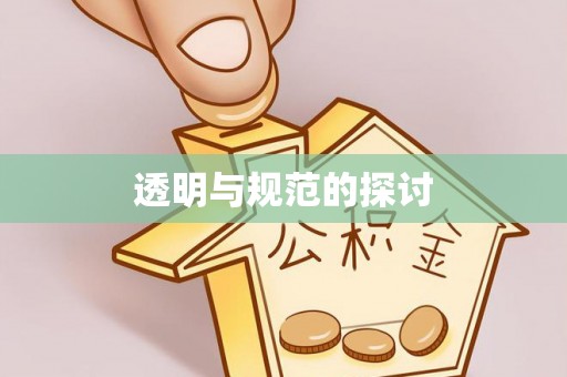 蒙山透明与规范的探讨