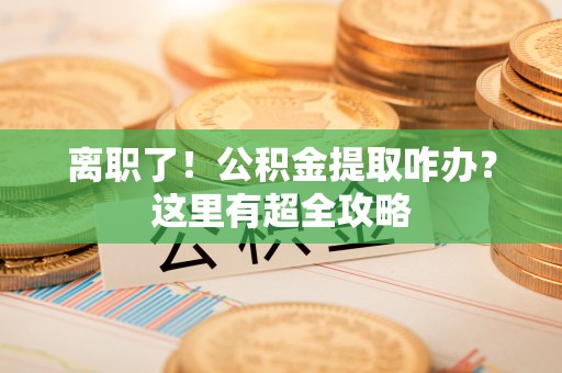 蒙山离职了！公积金提取咋办？这里有超全攻略