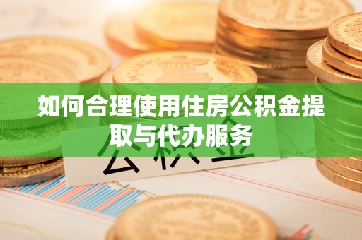 蒙山如何合理使用住房公积金提取与代办服务
